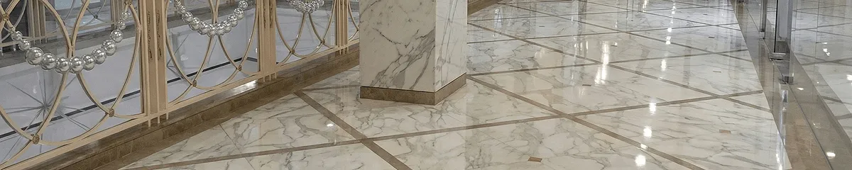 Beautiful marble floor professionally installed in Philadelphia, PA
